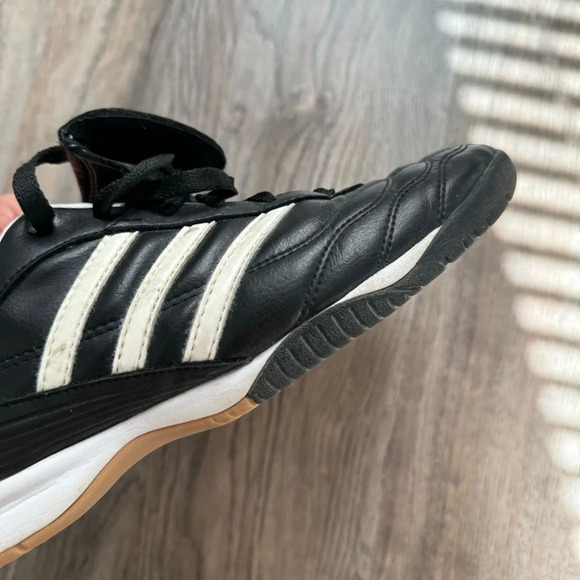 Adidas  Black White sneakers size 7.5 - Picture 9 of 11